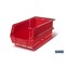 Triton Products Wall Storage Unit W/ (6) 14-3/4" L x 8-1/4" W x 7" H Red Bins & Wall Mount Rails 3-240RWS - alternate 2